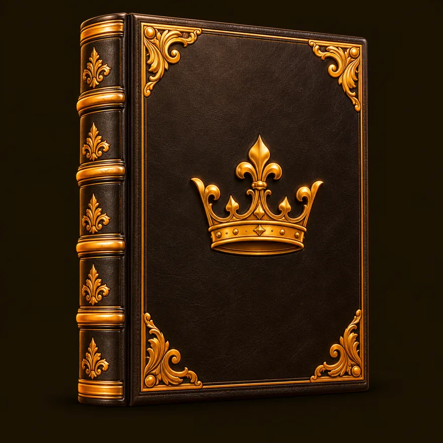 Ornate royal book — Stay