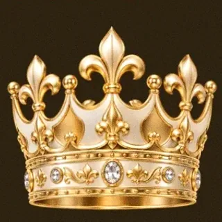 Ornate royal crown — Stay