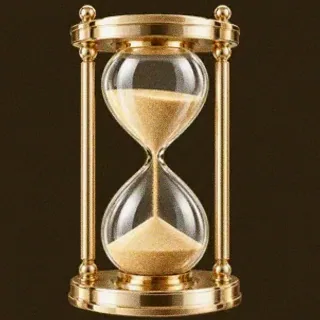 Ornate hourglass — Stay