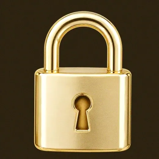 Metal padlock — Stay