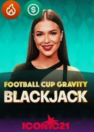 Football Cup Gravity Blackjack live game cover