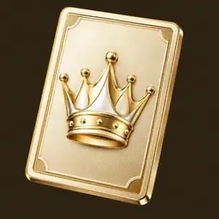 Crowned casino card — Stay
