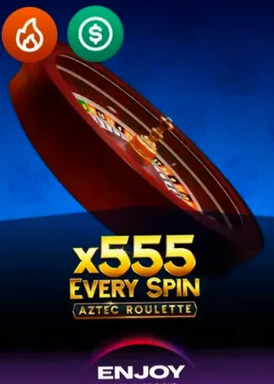 Aztec Roulette x555 live game cover
