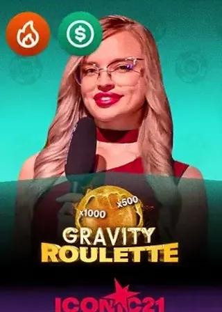 Gravity Roulette live game cover