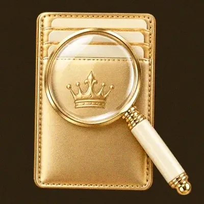 Wallet and magnifier — Stay