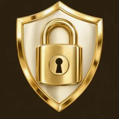 Shield with padlock — Stay