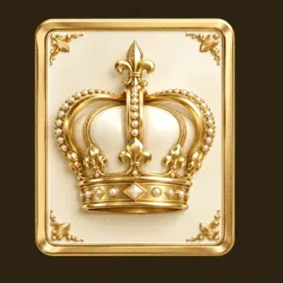 Crown emblem card — Stay