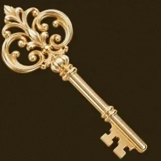 Ornate antique key — Stay